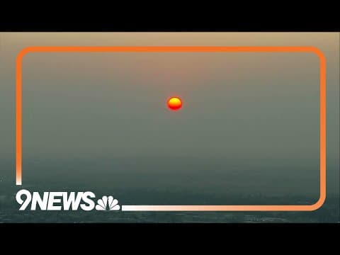 Orange sun in Colorado: Denver's air quality is among the worst in the world