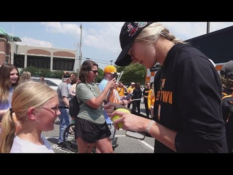 Lady Vols softball returns home from College World Series