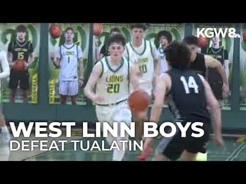 West Linn boys clinch share of league title with win over Tualatin | Friday Night Hoops