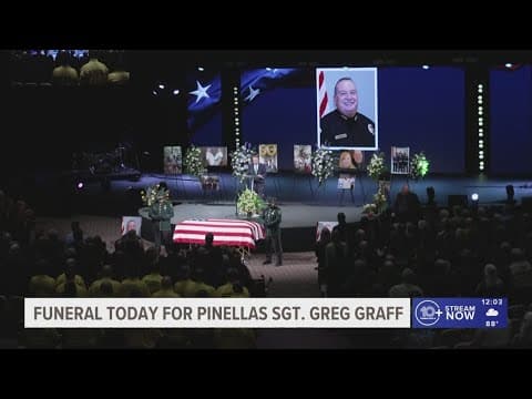 Community attends funeral for beloved Pinellas County Schools police sergeant