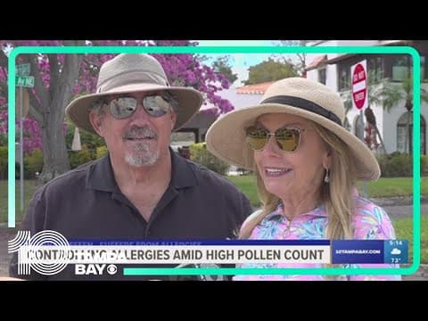 Allergies acting up? You're not alone, and they may get worse this week