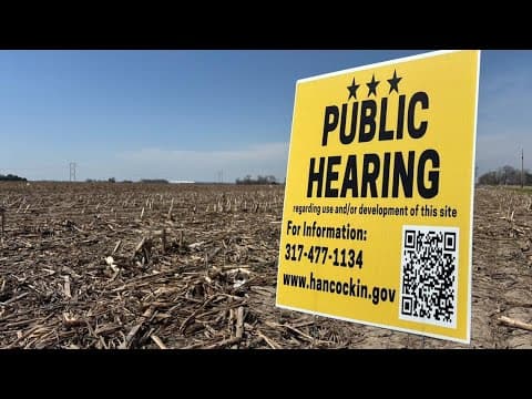 Public meeting set for proposed data center campus in rural Hancock County