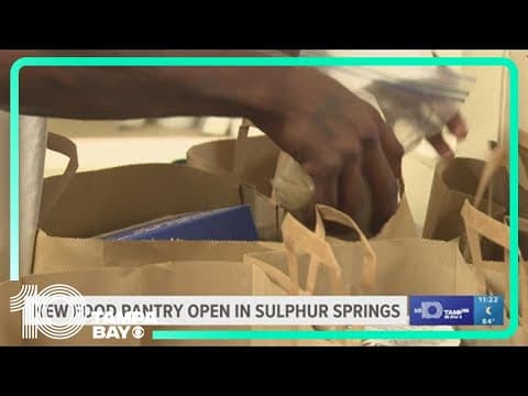 New food pantry opens in Sulphur Springs