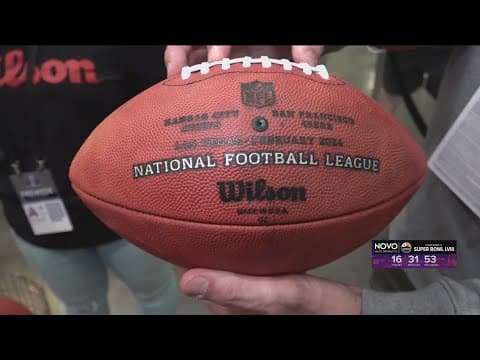 Here's how the star of Super Bowl LVIII is made | Wilson football