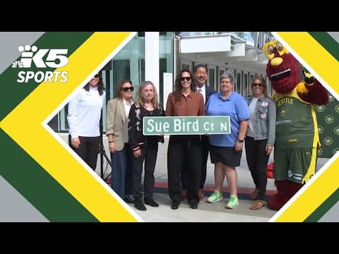 Seattle Storm legend Sue Bird has street named in her honor