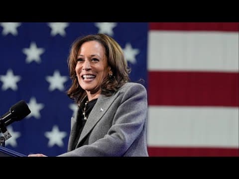Kamala Harris will hold final rally at the National Mall in DC