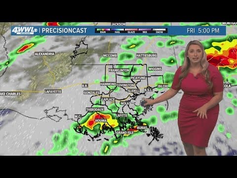 Weather: Warm with a few strong storms Friday afternoon, dry this weekend