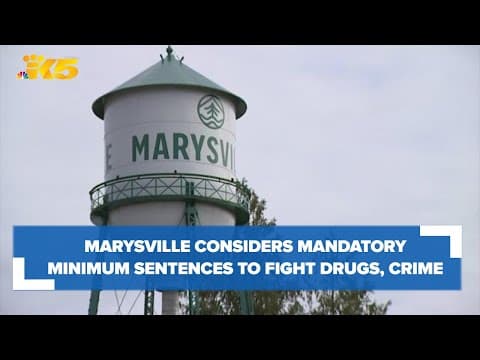 Marysville considers mandatory minimum sentences to fight drugs, crime