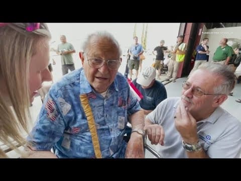 World War II veteran honored with fly-over at Miramar National Cemetery