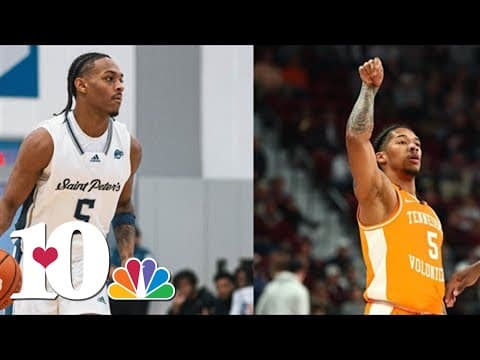 Zeigler vs. Zeigler: Two brothers face off in March Madness as Tennessee takes on Saint Peter's