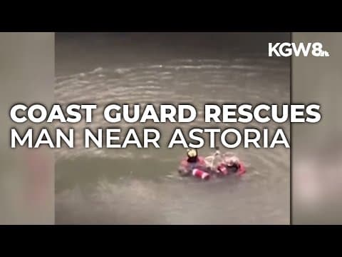 Coast Guard rescues man near Astoria