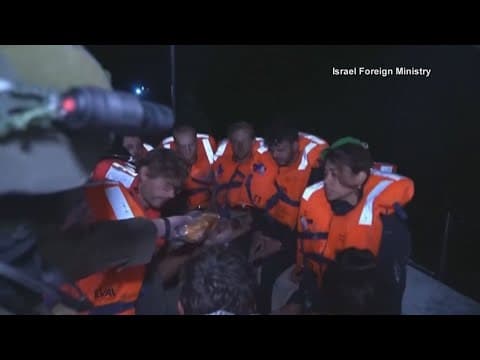 Israeli forces seize Gaza-bound aid boat and detain Greta Thunberg and other activists