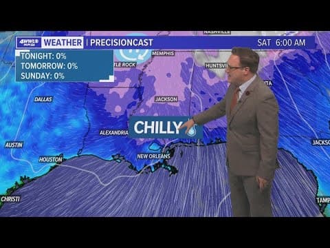 Weather: Chilly weekend, light freeze for some