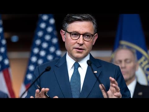 Republican Mike Johnson reelected House speaker vote after dramatic floor vote