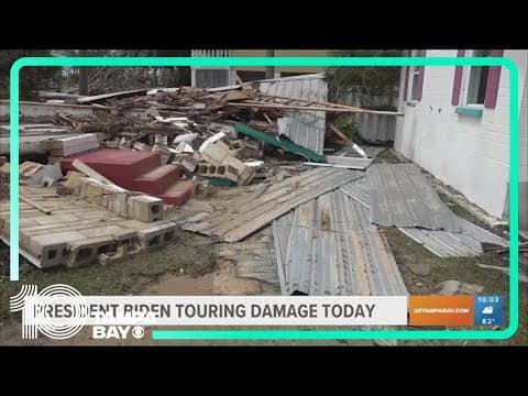 President Biden scheduled to visit Florida following Hurricane Idalia