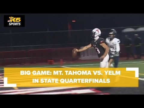 BIG GAME: Mt. Tahoma in state playoffs since 1984, taking on defending state champs Yelm