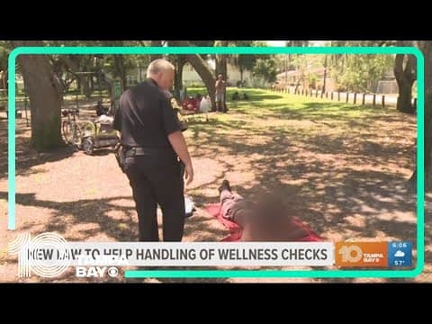 New FL law to help the response to wellness check