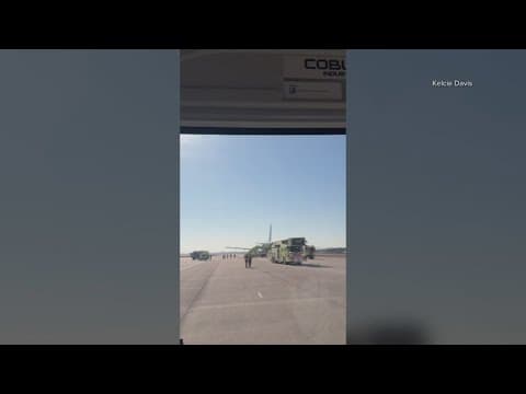 Passengers evacuated from plane at IAH due to 'issue on the runway,' Houston officials say