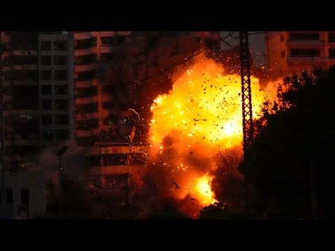 Israel and Hezbollah accuse each other of violating new ceasefire agreement after bombing