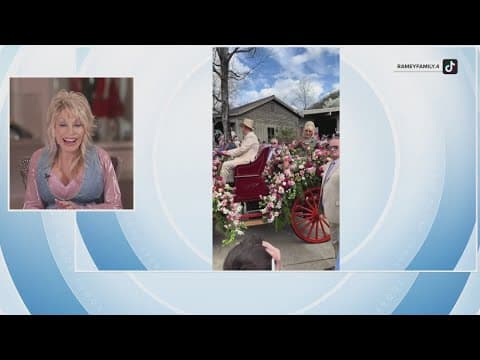Dolly celebrates 40 years of Dollywood at the park