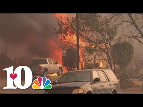 Winds expected to pick up again in California as wildfires continue