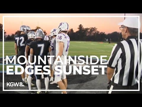 Mountainside edges Sunset to get to 6-0 | Friday Night Football