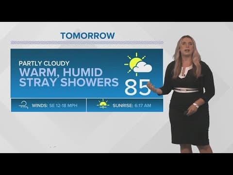 New Orleans Weather: Warm and humid, showers expected on Election Day