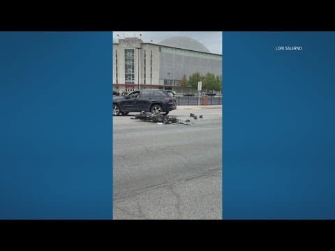 Motorcyclist seriously injured in north Columbus crash