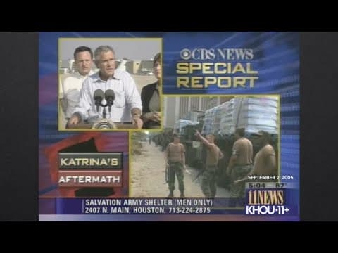 Hurricane Katrina 20 Years Later: KHOU 11 coverage of the storm and aftermath