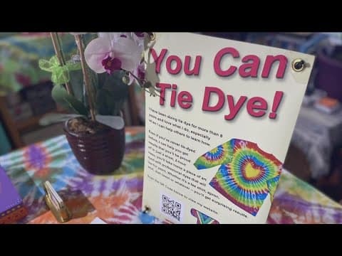 71-year-old 'Tie Dye' teacher  is Oceanside's newest hippie