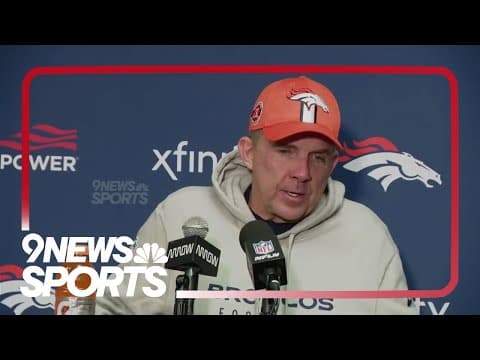 'Bitter pill to swallow': Broncos' Sean Payton speaks after wild-card loss to Buffalo Bills