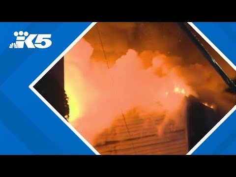 Vacant apartment building fire in Capitol Hill prompts nearby residents to evacute