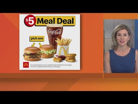 McDonalds now offering $5 meal