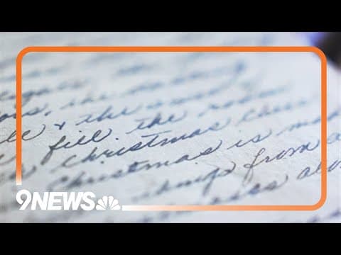 'All of these Christmases are my Christmas today' | One family's letter takes them back in time on C