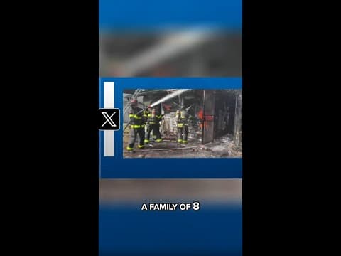 Family of 8 displaced, 2 cats die in west Indianapolis house fire