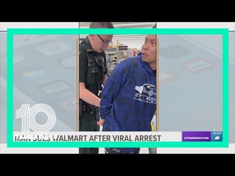 After viral video, Hudson man sues Hernando County deputy, Walmart for false arrest
