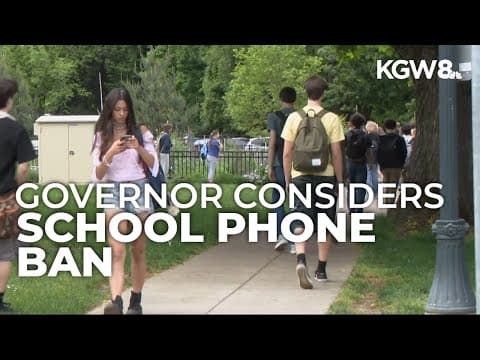 Oregon Gov. Tina Kotek may use executive action to ban cell phones in schools statewide