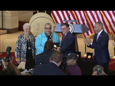 'Hidden Figures' honored with Congressional Gold Medal