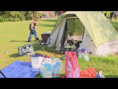 Homeless encampments cleared out near Kennedy Center
