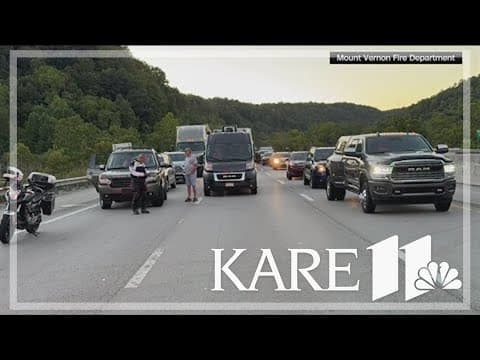 7 injured following shooting incident on I-75 in Kentucky; person of interest sought