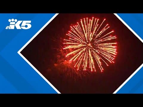 How are the colors of fireworks created?