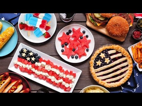 Trendy desserts & drink recipes for Memorial Day