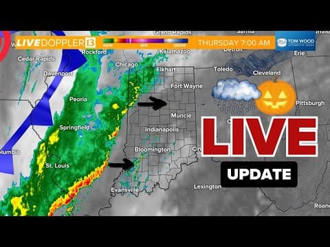 LIVE: Halloween weather update