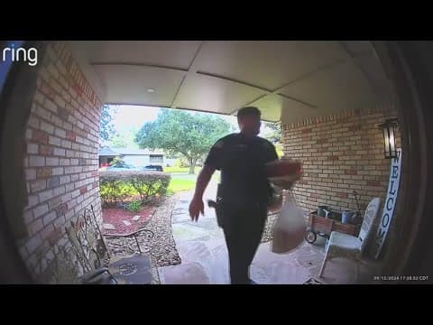 Texas cop delivers woman's food after arresting DoorDash driver
