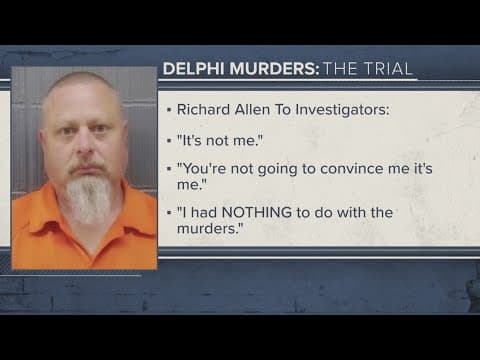 Richard Allen's recorded interviews with police prior to arrest | Day 10 of Delphi murders trial