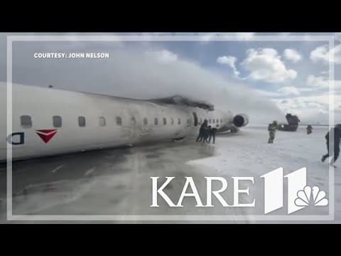Plane from MSP Airport with 80 people on board crashes at Toronto Pearson