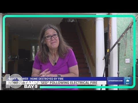 'Blessed beyond measure': Homeowner sees 'miracles' in her devastating house fire