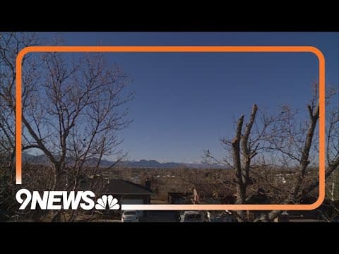 What causes the warm before the storm in Colorado?