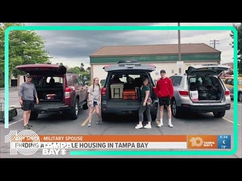 Military families struggle to find housing around Tampa Bay