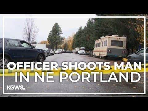 Man dead after being shot by officer in Northeast Portland
